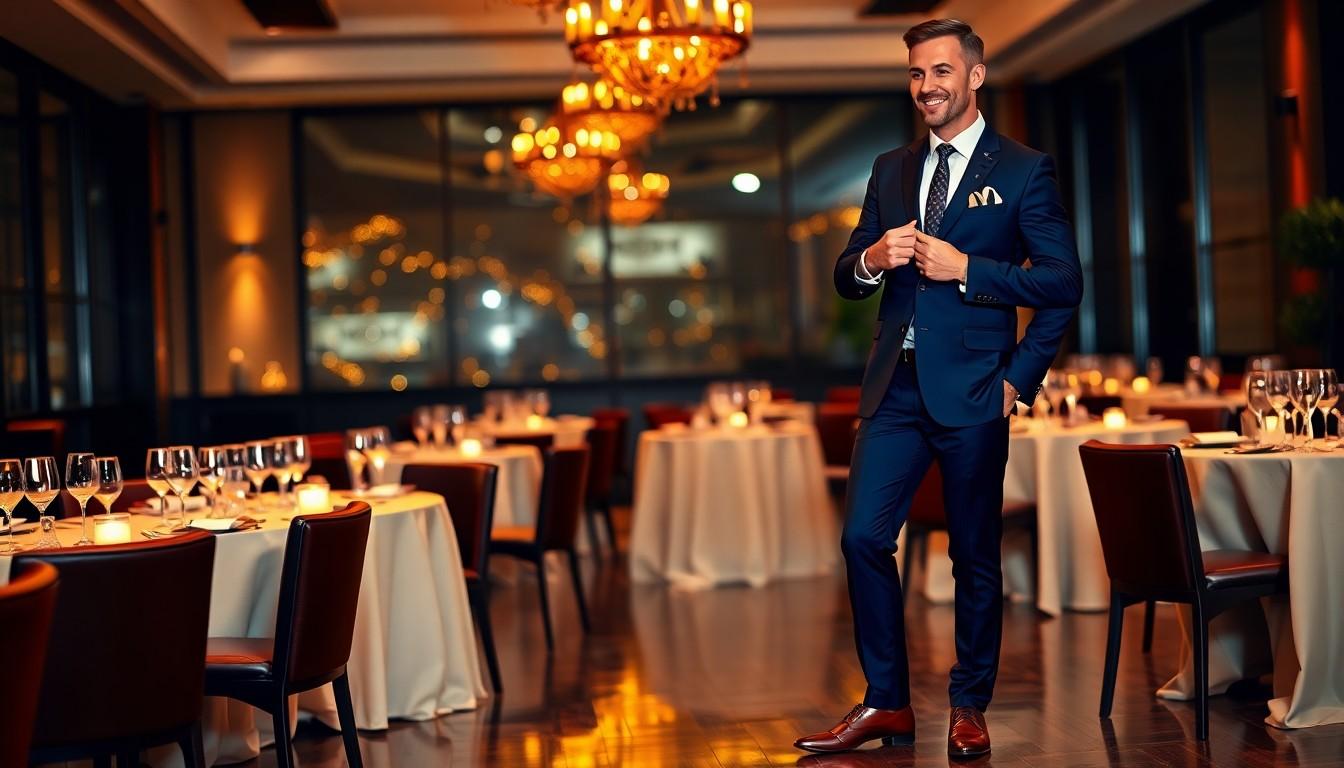 mens semi formal wear