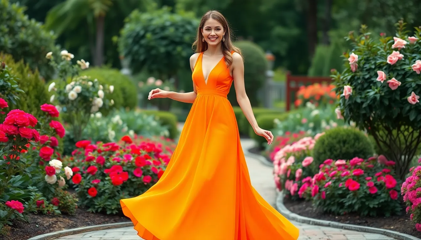 Floor-length dresses